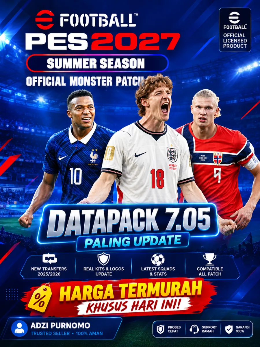 PES 2027 MONSTER PATCH DATAPACK 7.06