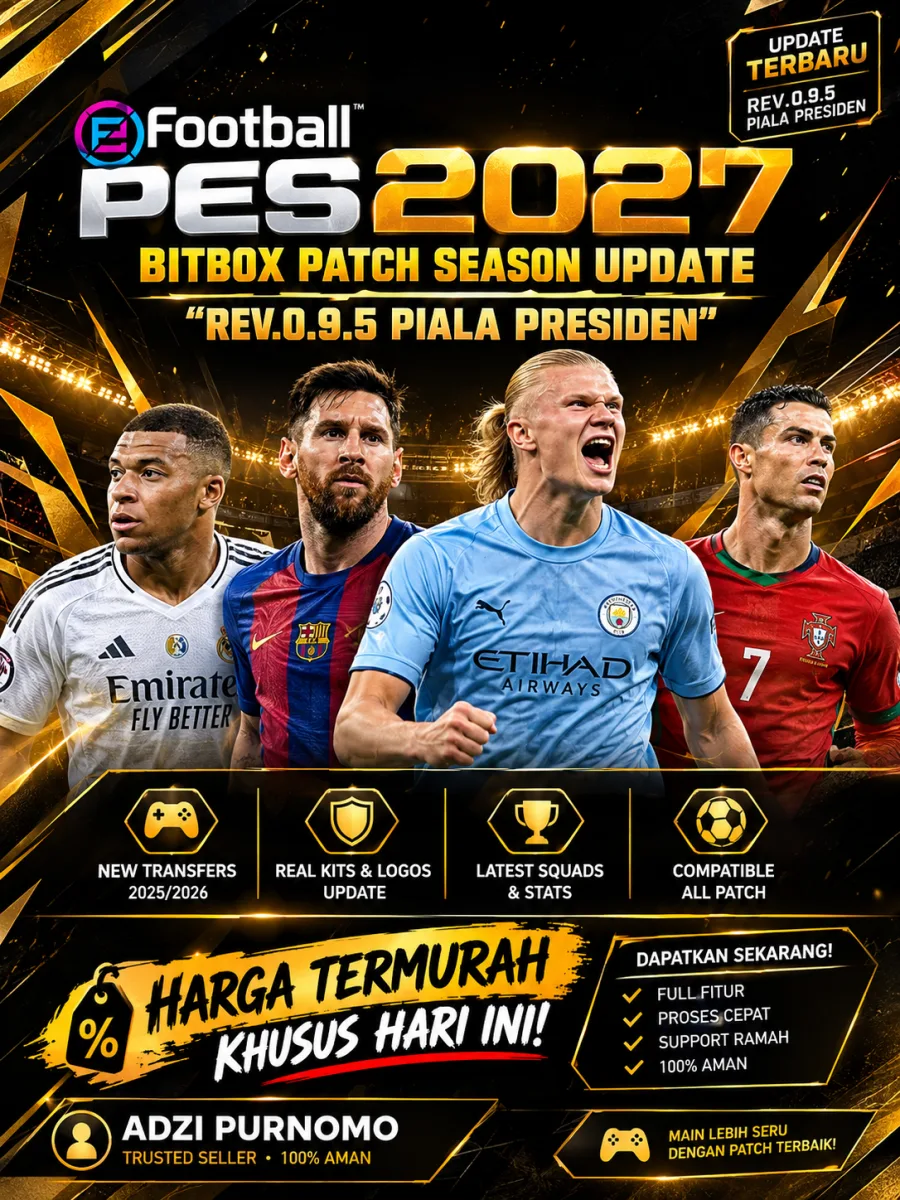 PES 2027 BITBOX PATCH EDISI PILDUN
