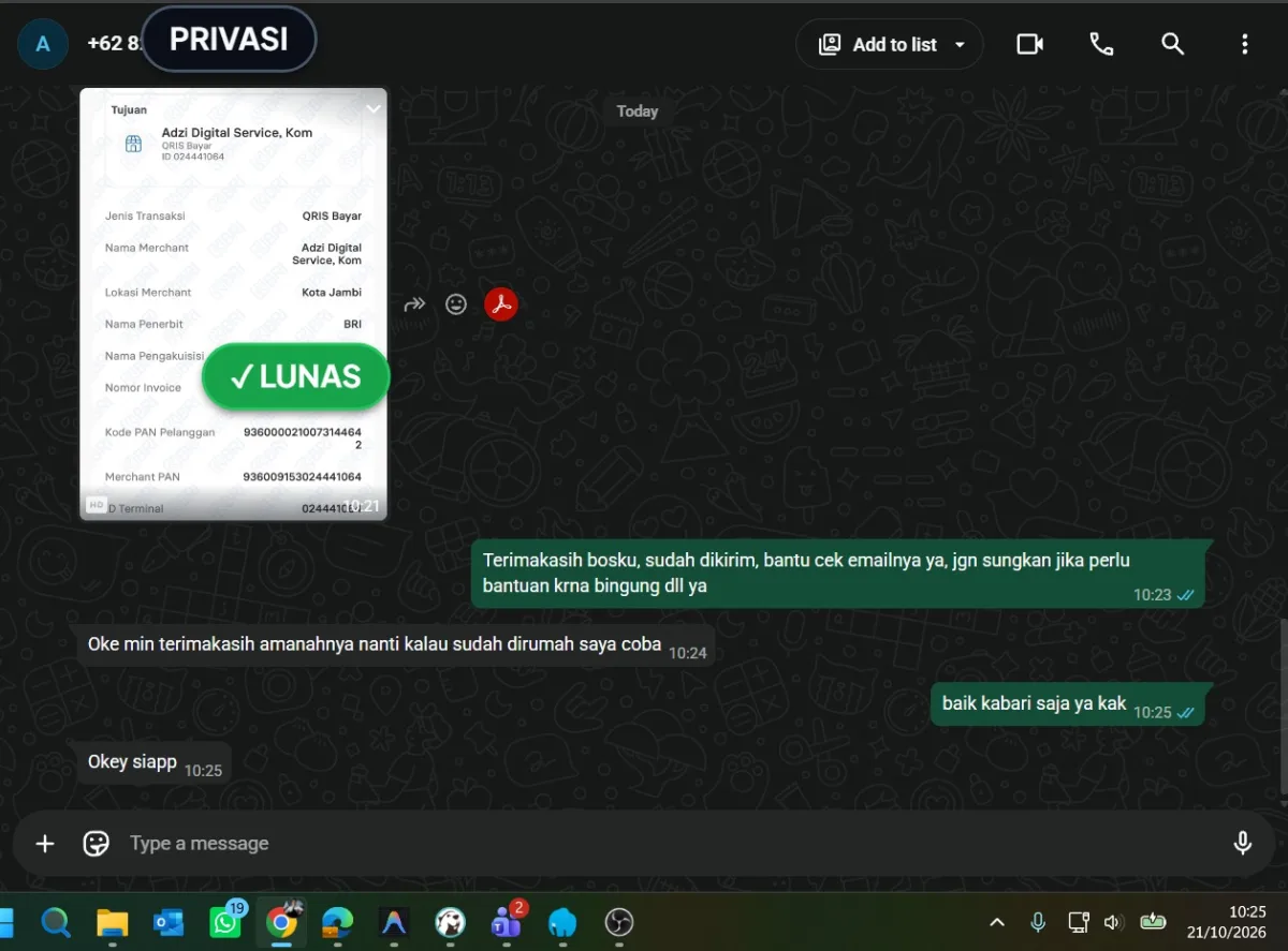 Testimoni Arivan